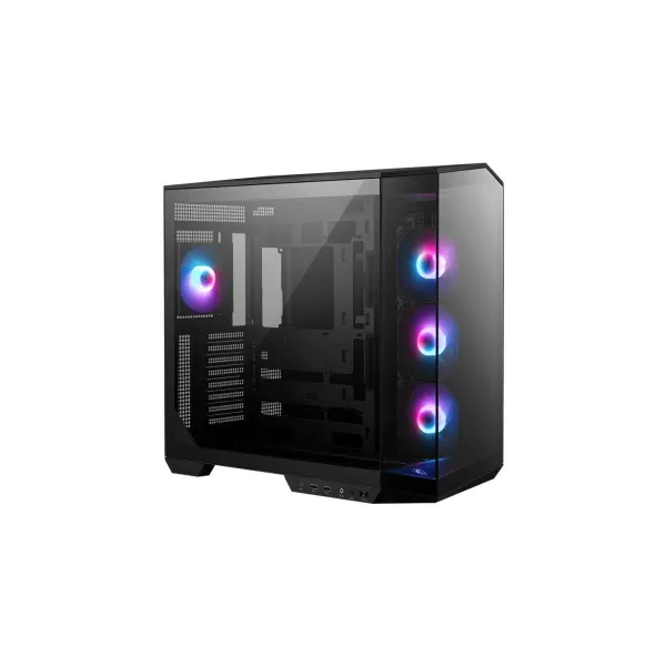 MSI Case|MSI|MAG PANO 100R PZ|MidiTower|Case product features Transparent panel|ATX|MicroATX|MiniITX|Colour Black|MAGPANO100RPZ