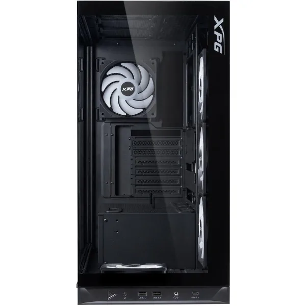 A-Data Case|ADATA|INVADER X BTF|MidiTower|Case product features Transparent panel|ATX|MicroATX|MiniITX|Colour Black|INVADERXBTFM