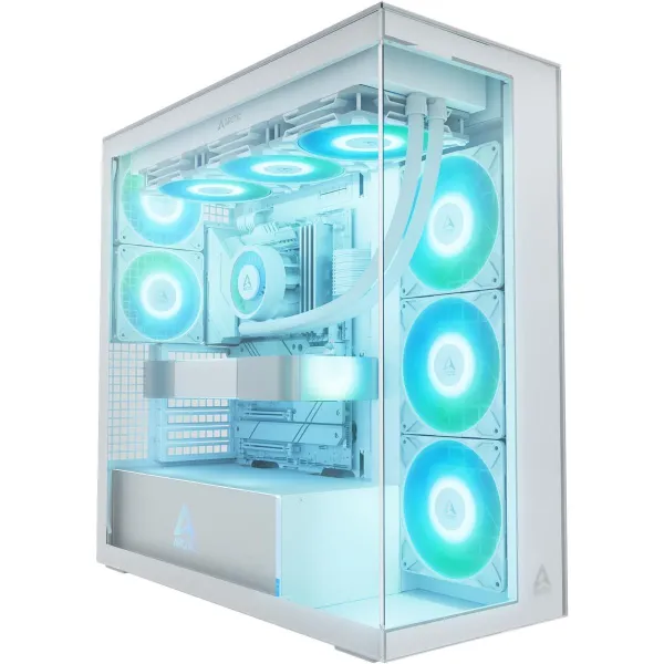 Arctic Case|ARCTIC|Xtender (White)|MidiTower|Case product features Transparent panel|Not included|Colour White|ACPCC00014A