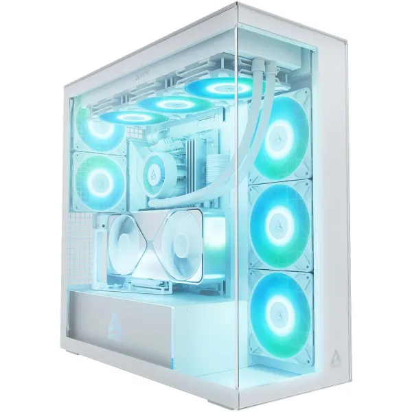 Arctic Case|ARCTIC|Xtender VG (White)|Case product features Transparent panel|Not included|Colour White|ACPCC00017A