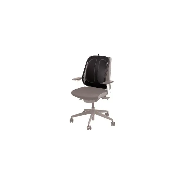 Fellowes | Office Suites mesh back support | Black | Depth 140 mm | Height 512 mm | Mesh textile | Width 439 mm