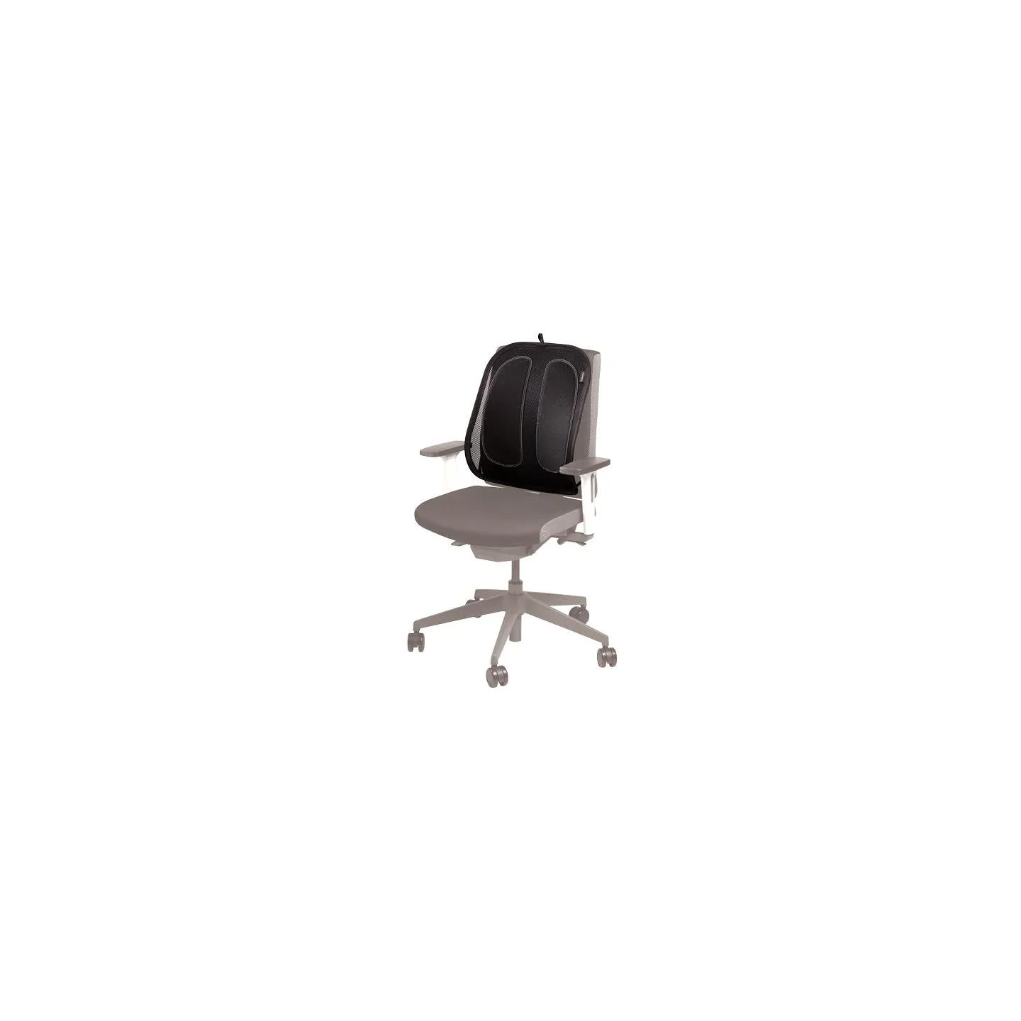 Fellowes | Office Suites mesh back support | Black | Depth 140 mm | Height 512 mm | Mesh textile | Width 439 mm