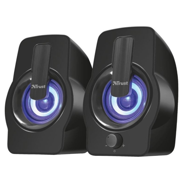 Trust Speaker|TRUST|Gemi RGB|P.M.P.O. 12 Watts|1xAudio-In|Black|22948