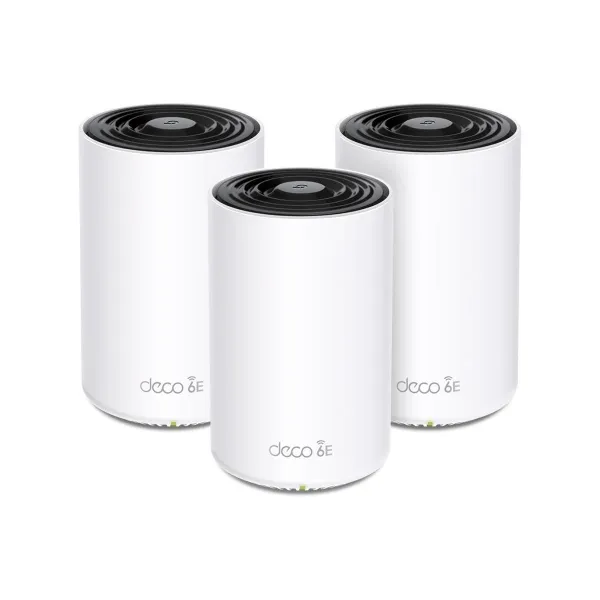 Tp-Link Wireless Router|TP-LINK|Wireless Access Point / Router|2-pack|5400 Mbps|Mesh|Wi-Fi 6e|2x10/100/1000M|1x2.5GbE|LAN \ WAN