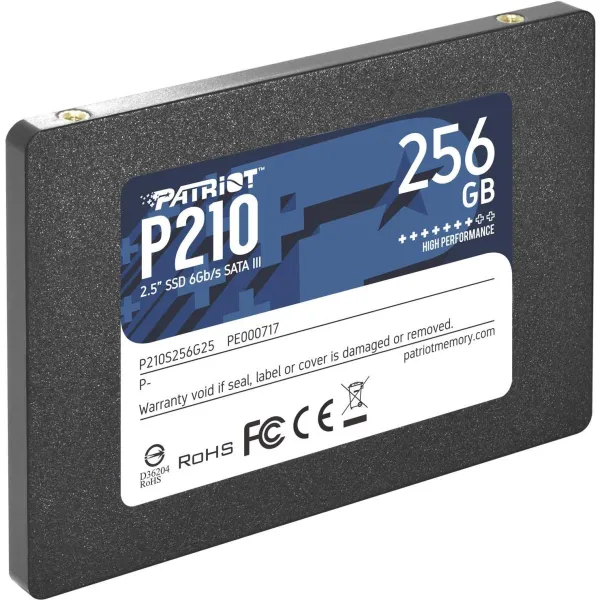 Patriot SSD 256GB P210 500/400 MB/s SATA III 2,5