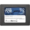 Patriot SSD|PATRIOT|P210|512GB|SATA 3.0|Write speed 430 MBytes/sec|Read speed 520 MBytes/sec|2,5"|TBW 240 TB|P210S512G25