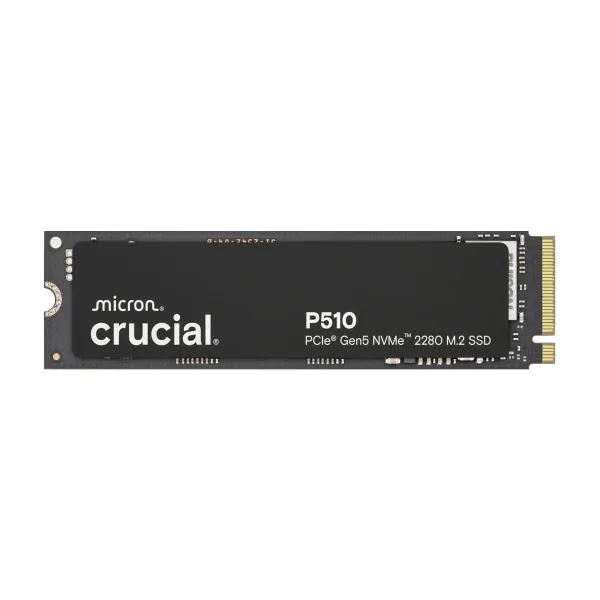 Crucial SSD|CRUCIAL|P510|2TB|M.2|PCIe Gen5|NVMe|TLC|Write speed 8700 MBytes/sec|Read speed 10000 MBytes/sec|TBW 1200 TB|CT2000P5