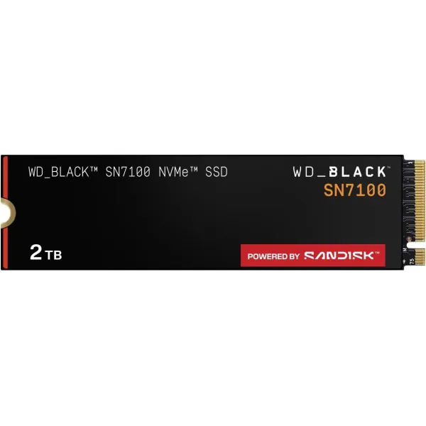 Sandisk SSD|SANDISK|Read speed 7250 MB/s|Write speed 6900 MB/s|NVMe Yes|PCI Express 4.0|M.2|2000 GB|POWERED BY SANDISK|Black SN7