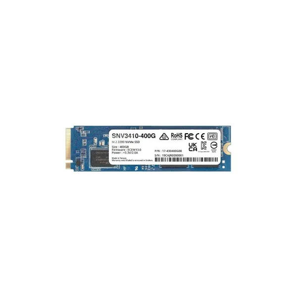 Synology SSD drive SATA 400GB M2 2280 SNV3410-400G