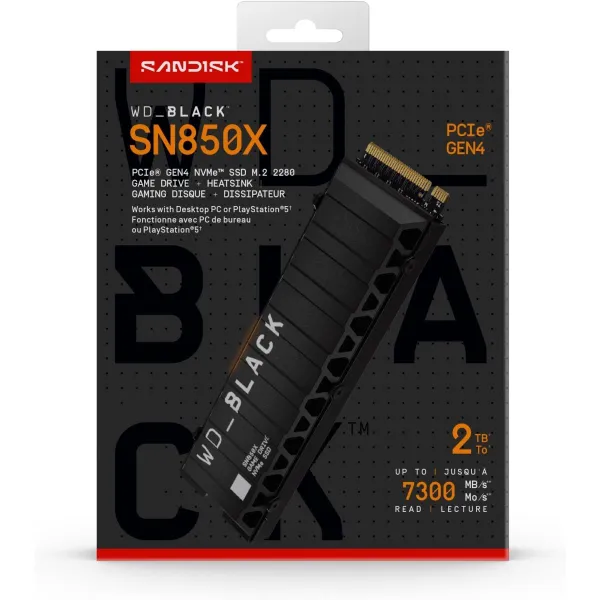 Sandisk SSD|SANDISK|1200xTBW rating|Read speed 7300 MB/s|Write speed 6600 MB/s|NVMe Yes|PCI Express 4.0|M.2|2000 GB|POWERED BY S