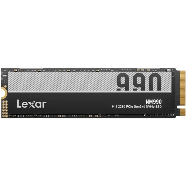 Lexar SSD|LEXAR|NM990|1TB|M.2|NVMe|Write speed 7500 MBytes/sec|Read speed 14000 MBytes/sec|2.45mm|TBW 750 TB|MTBF 1500000 hours|