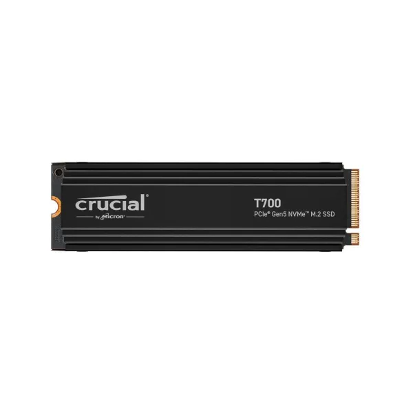 Crucial SSD|CRUCIAL|T700|4TB|M.2|PCIe Gen5|NVMe|TLC|Write speed 11800 MBytes/sec|Read speed 12400 MBytes/sec|TBW 2400 TB|CT4000T