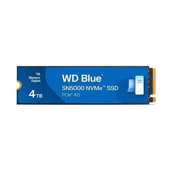 Sandisk SSD|SANDISK|Blue SN5000|4TB|M.2|NVMe|Write speed 5000 MBytes/sec|Read speed 5500 MBytes/sec|2.38mm|TBW 1200 TB|WDS400T4B
