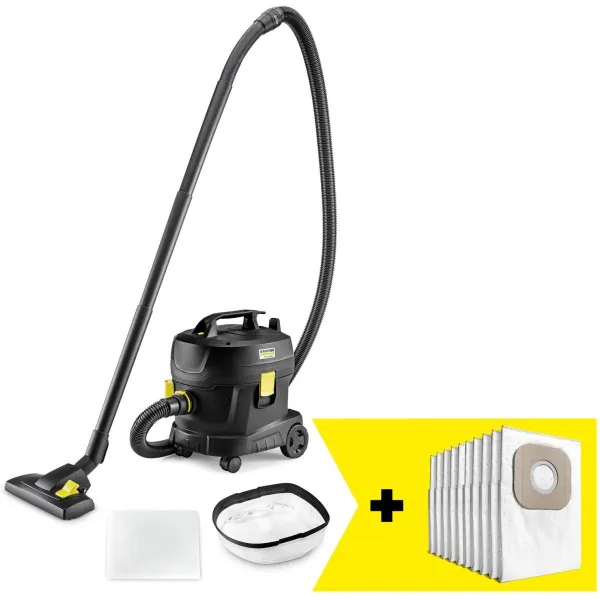 Karcher Vacuum Cleaner|KARCHER|Input power 850 W|Dust capacity 11 L|Drum vacuum|Cleaning type Dry|Dust container Dust bag|Colour