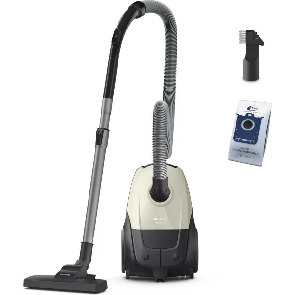 Philips Vacuum Cleaner|PHILIPS|Input power 800 W|Dust capacity 3 L|Cylinder vacuum|Cleaning type Dry|Dust container Dust bag|Col