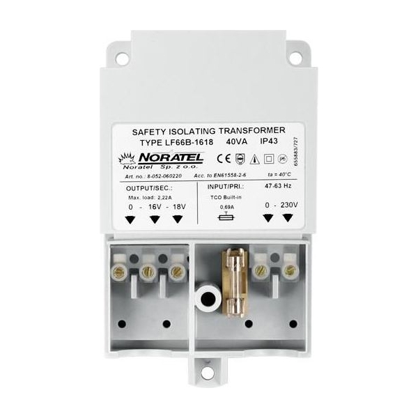 Satel TRANSFORMER 230V/18V DC 40VA/TR40VA SATEL