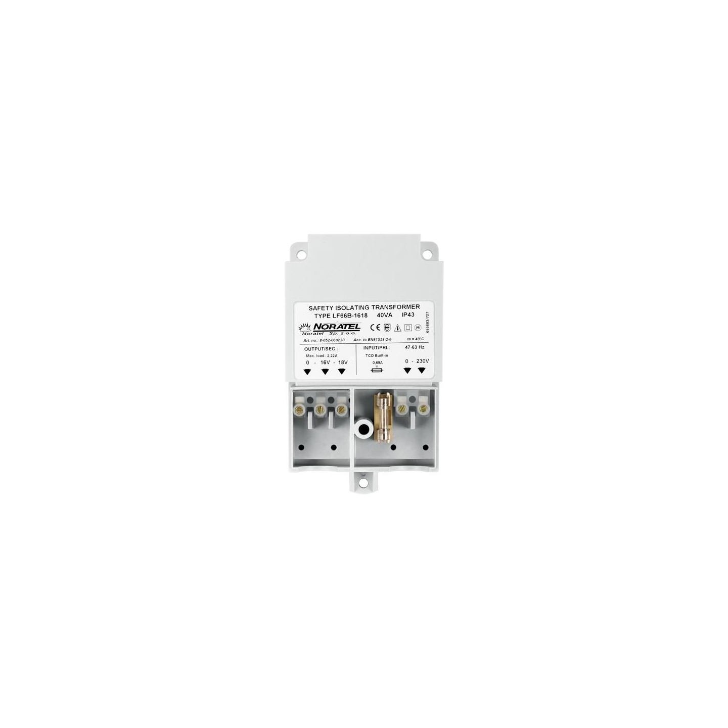 Satel TRANSFORMER 230V/18V DC 40VA/TR40VA SATEL