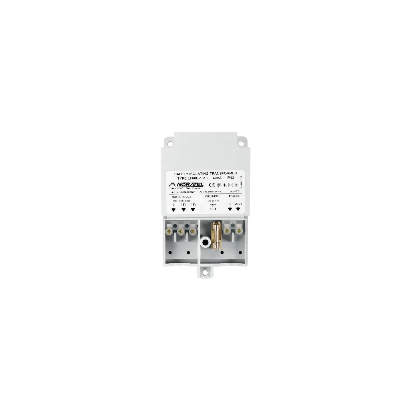 Satel TRANSFORMER 230V/18V DC 40VA/TR40VA SATEL