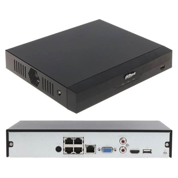 Dahua NET VIDEO RECORDER 4CH 4POE/NVR4104HS-P-EI DAHUA