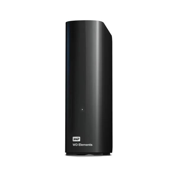 WD External HDD|WESTERN DIGITAL|Elements Desktop|10TB|USB 3.0|Drives 1|Black|WDBWLG0100HBK-EESN