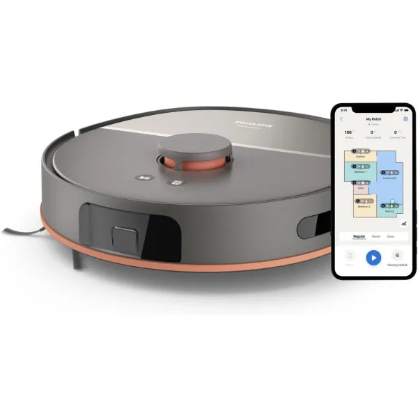Philips HomeRun 5000 Series Aqua Vacuum and Mop Robot XU5000/10 / XU5000/10