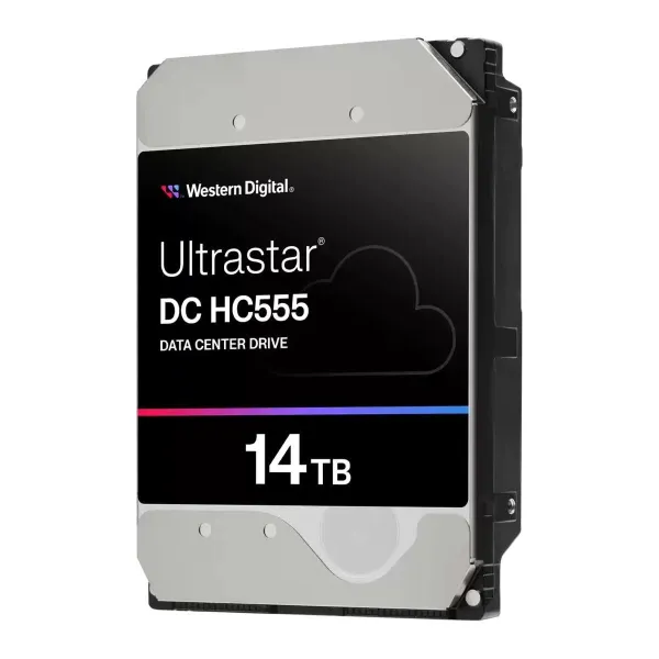 WD HDD|WESTERN DIGITAL|Serial ATA III|3.5 "|Buffer 512 MB|7200 RPM| 14 TB|Ultrastar DC HC555|0B48721