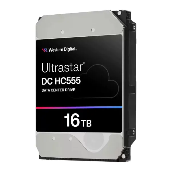 WD HDD|WESTERN DIGITAL|Serial ATA III|3.5 "|Buffer 512 MB|7200 RPM| 16 TB|Western Digital Ultrastar DC HC555|Ultrastar DC HC555|