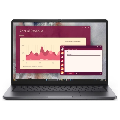 Dell Notebook|DELL|Pro|Pro 14 (PC14250)|CPU  Core 3|100U|1200 MHz|14"|RAM 8GB|DDR5|5600 MHz|SSD 512GB|Intel graphics|Integrated|