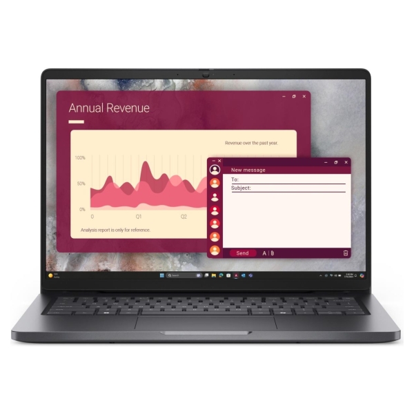 Dell Notebook|DELL|Pro|Pro 14 (PC14250)|CPU  Core 3|100U|1200 MHz|14"|RAM 8GB|DDR5|5600 MHz|SSD 512GB|Intel graphics|Integrated|
