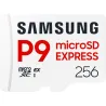 Samsung P9 Express | MicroSD Card | 256 GB | microSDXC | Flash memory class U3, V30, A1