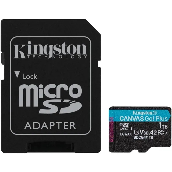 Kingston 1TB microSDXC Canvas + Adapter