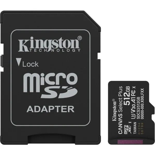 Kingston 512GB microSDXC Canvas Select