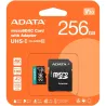 A-Data Memory card microSD Premier Pro 256 GB UHS1 U3 V30 A2 + adapter
