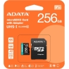 A-Data MEMORY MICRO SDXC 256GB W/AD./AUSDX256GUI3V30SA2-RA1 ADATA