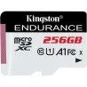 Kingston microSD card 256GB Endurance 95/45MB/s C10 A1 UHS-I