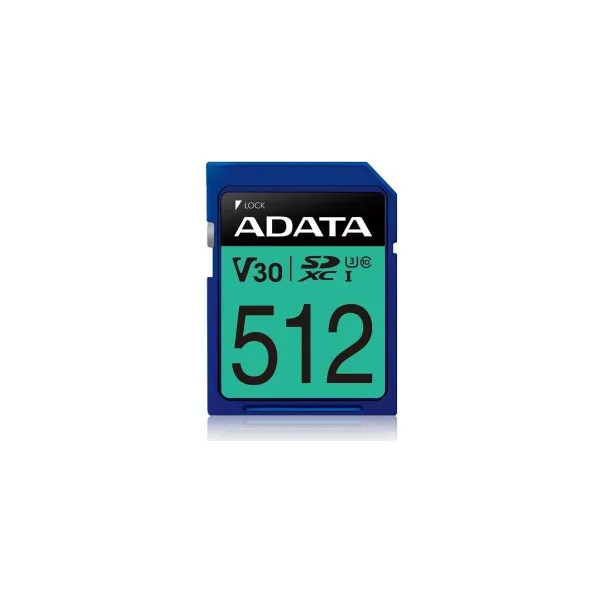 A-Data MEMORY SDXC 512GB V30/ASDX512GUI3V30S-R ADATA