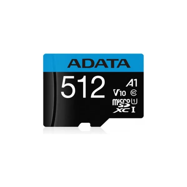 A-Data MEMORY MICRO SDXC 512GB W/AD./AUSDX512GUICL10A1-RA1 ADATA