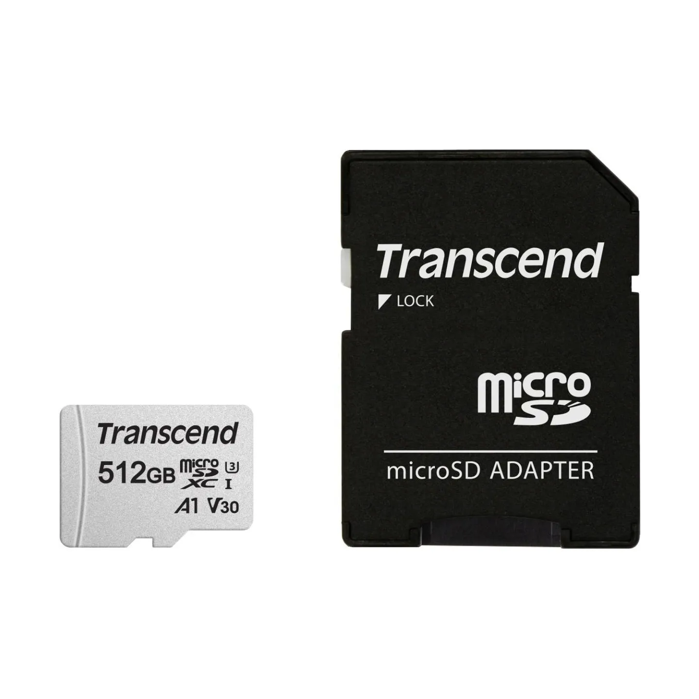 Transcend MEMORY MICRO SDXC 512GB W/A/TS512GUSD300S-A TRANSCEND