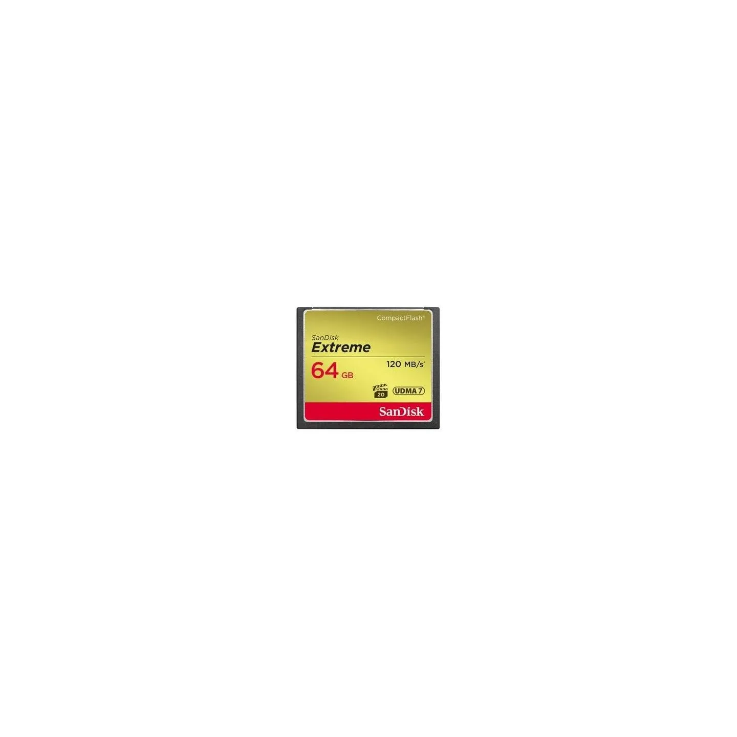 Sandisk MEMORY COMPACT FLASH 64GB/SDCFXSB-064G-G46 SANDISK