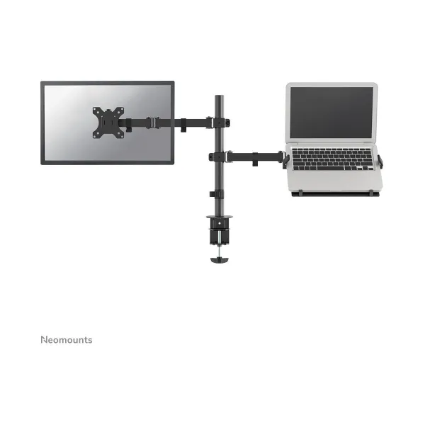 Neomounts NEWSTAR FLAT SCREEN & NOTEBOOK DESK MOUNT (CLAMP/GROMMET)  10-32" BLACK