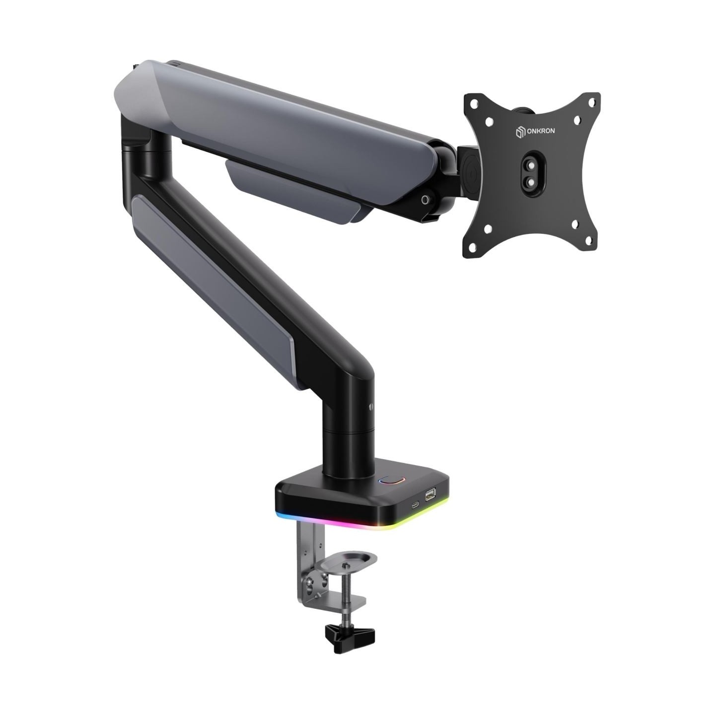 Onkron MONITOR ACC DESK MOUNT/15-42" BLK/WHT G110-BW ONKRON