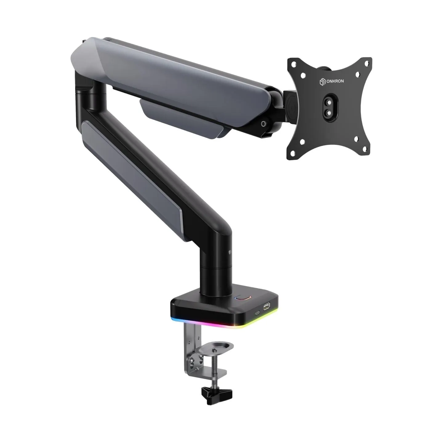 Onkron MONITOR ACC DESK MOUNT/15-42" BLK/WHT G110-BW ONKRON