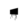 Neomounts MOVE GO MOBILE FLOOR STAND (FAST INSTALL, HEIGHT ADJUSTABLE)