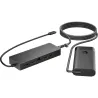 HP Universal USB-C Multiport Hub with 65W Power Adapter Notebook Charger - 2x USB-A, 2x USB-C(65W/Data), DisplayPort/HDMI, RJ-45