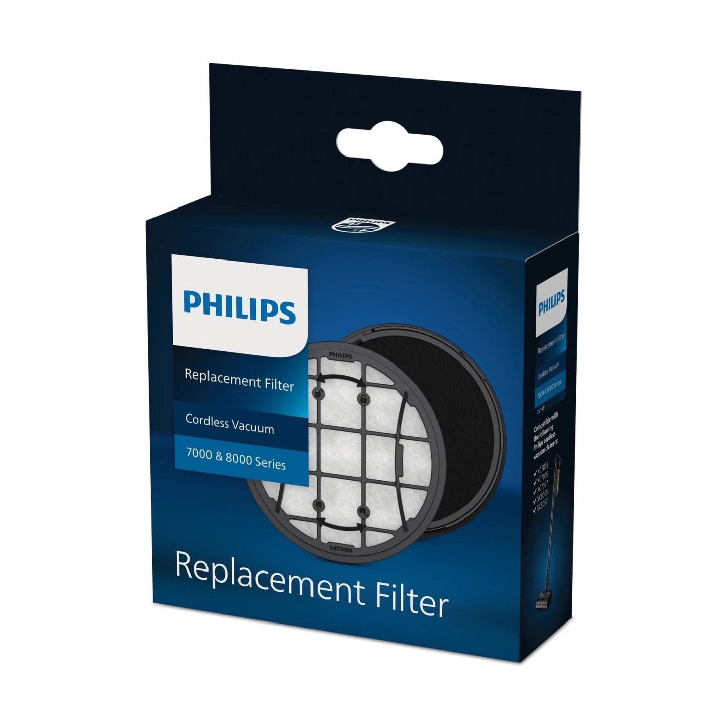 Philips Replacment filter XV1681/01, Compatible with: XC7053, XC7055, XC7057, XC8055, XC8057 / XV1681/01