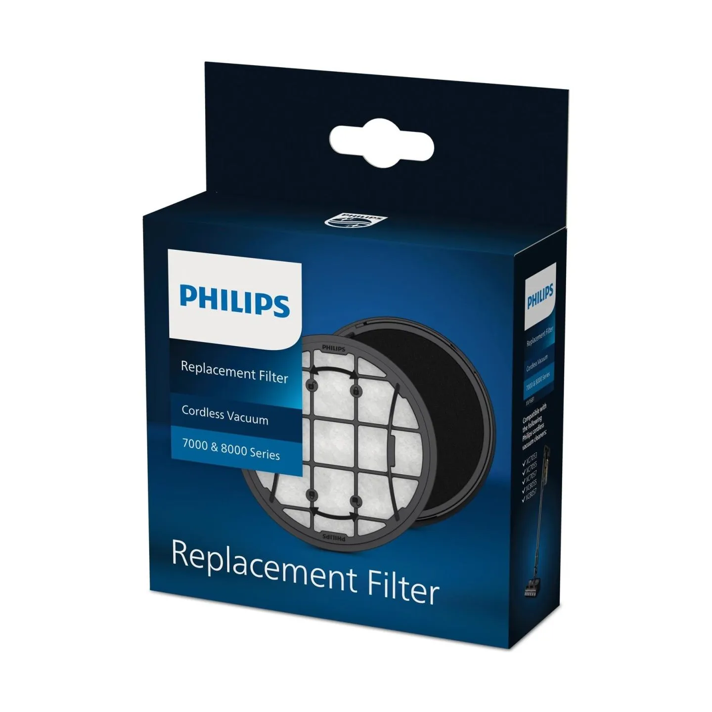 Philips Replacment filter XV1681/01, Compatible with: XC7053, XC7055, XC7057, XC8055, XC8057 / XV1681/01