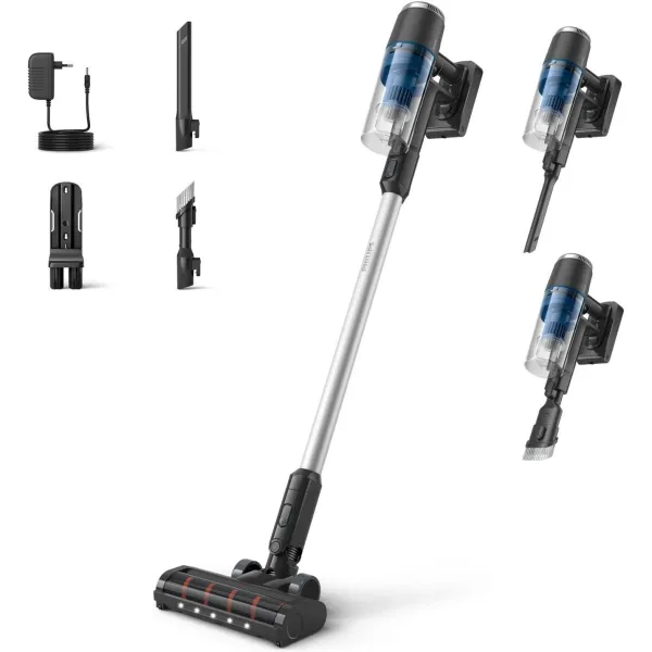 Philips 3000 Series Cordless Stick vacuum cleaner XC3032/01, Up to 60 min, 15 min of Turbo / XC3032/01