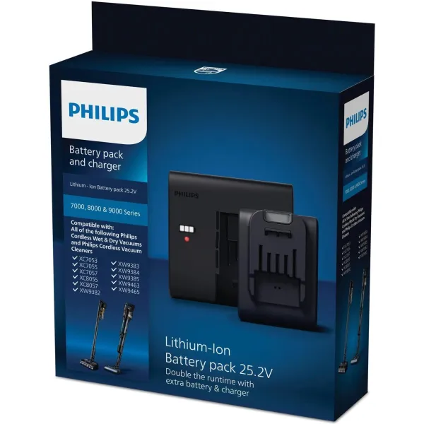 Philips battery pack and charger XV1797/01 / XV1797/01