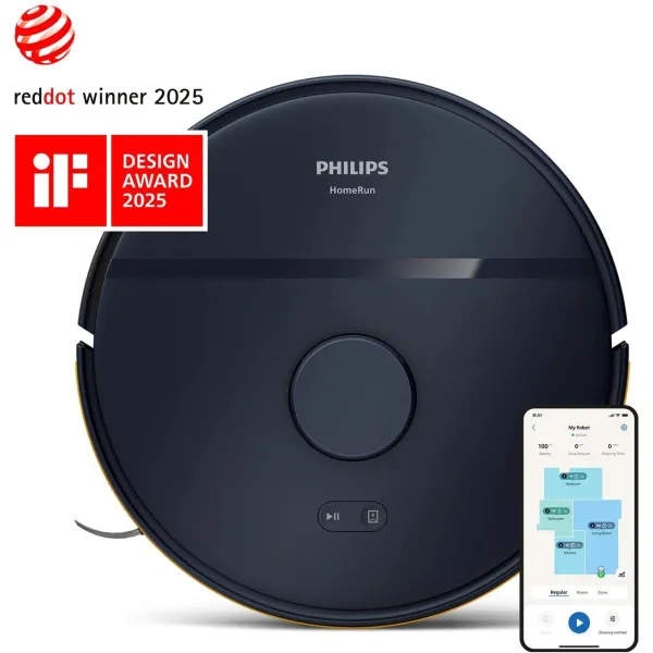 Philips HomeRun 2000 Series Aqua Wet and dry cleaning robot XU2000/10/Damaged package / XU2000/10?/PACKAGE