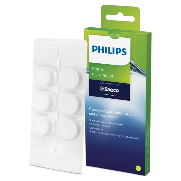 Philips Coffee oil remover tablets CA6704/10 Same as CA6704/60 For 6 uses / CA6704/10